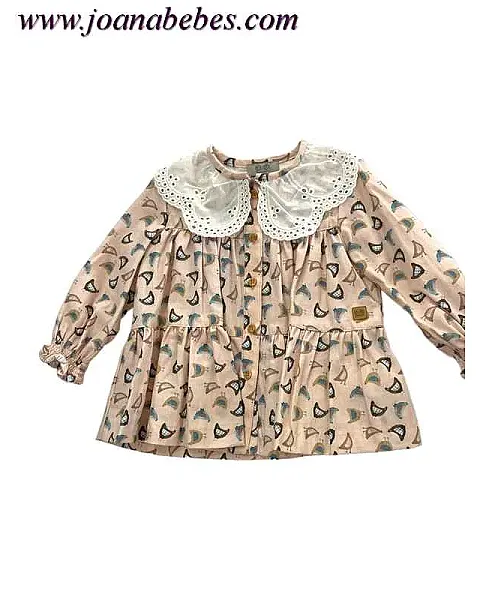 JOSE VARON VESTIDO GALLINAS ROSETTE