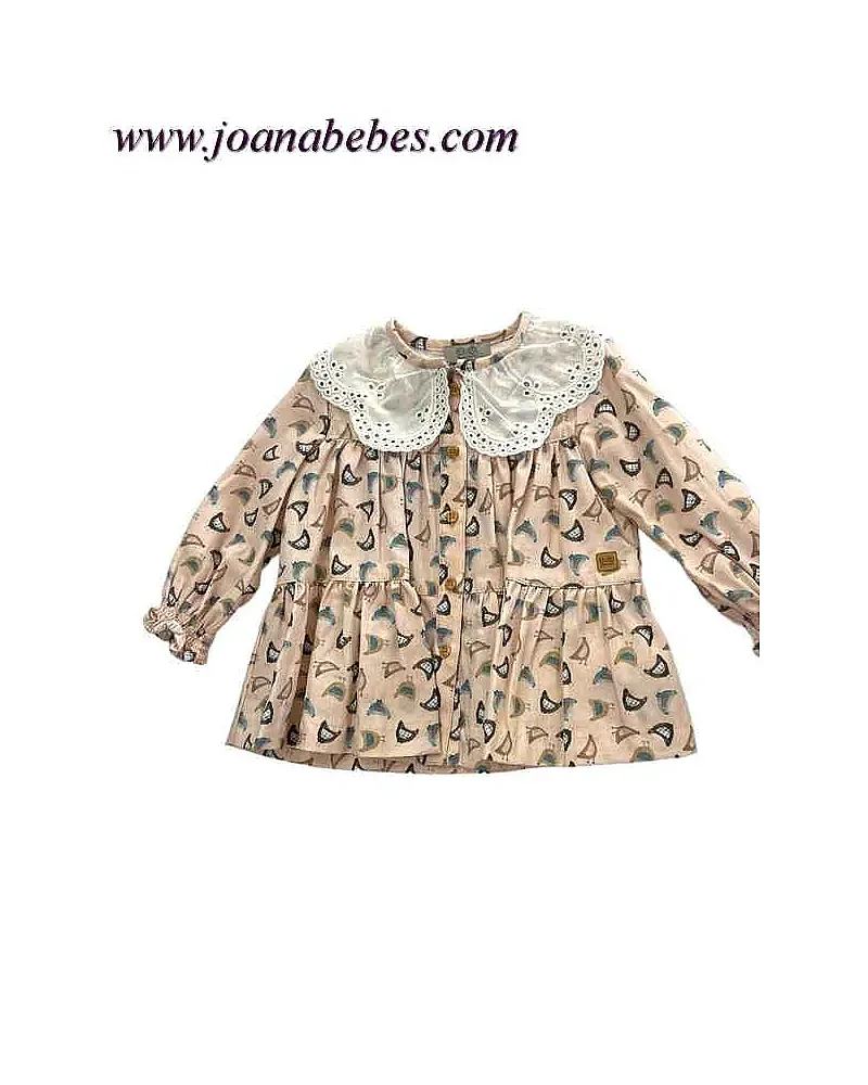 JOSE VARON VESTIDO GALLINAS ROSETTE