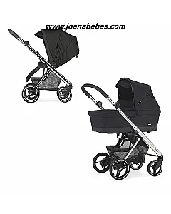 Cochecito Bebecar Duo Pratika Actual Cromado KA310