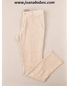 PANTALON CHINO LINO ARENA
