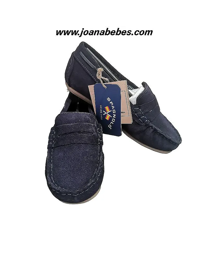 SPAGNOLO MOCASIN ANTIFAZ MARINO 4869