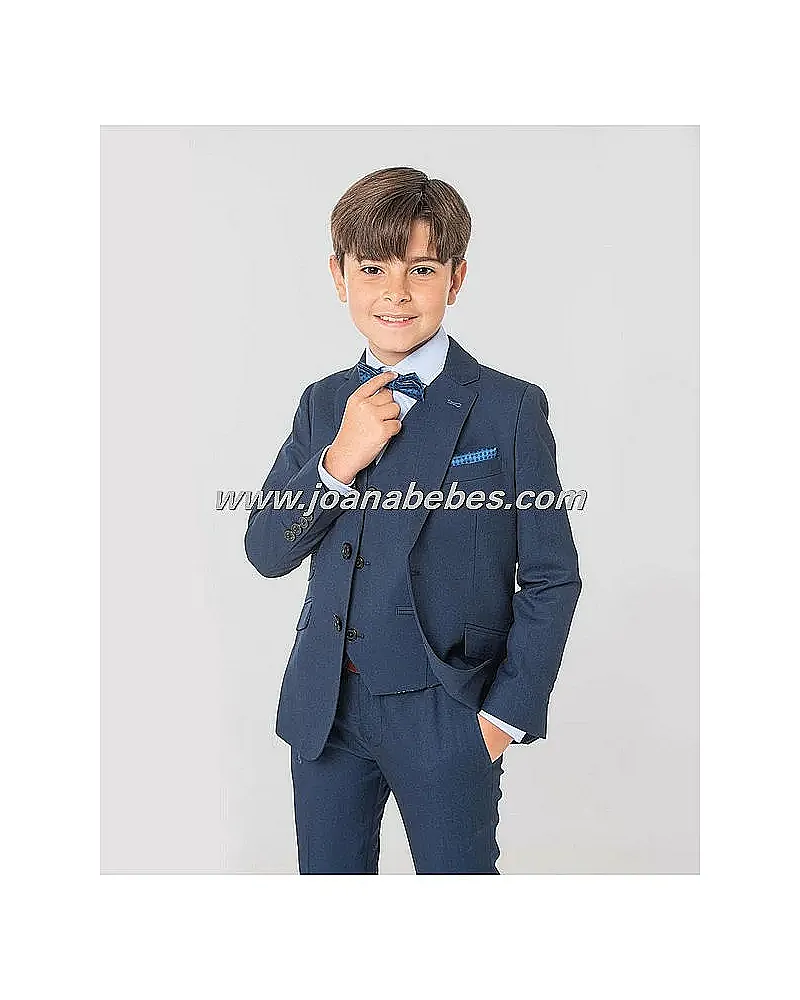 SPAGNOLO AMERICANA TRAJE ESTRUCTURA AZUL 4170