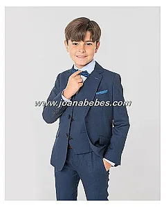 SPAGNOLO AMERICANA TRAJE ESTRUCTURA AZUL 4170