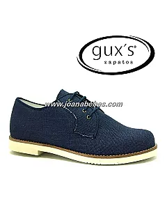 GUXS BLUCHER CEREMONIA LINO QUEBEC MARINO