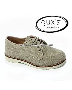 GUXS BLUCHER CEREMONIA LINO TAUPE