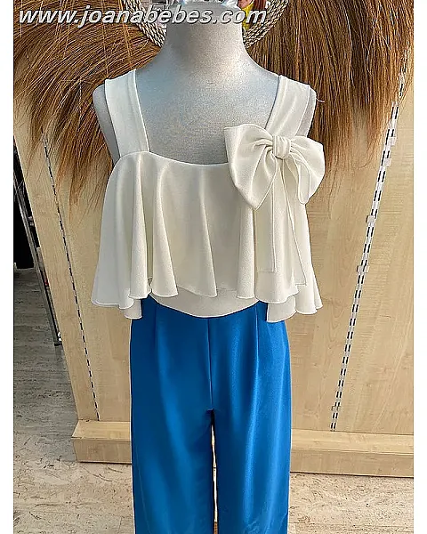 MONO DE CREP CON TIRANTES