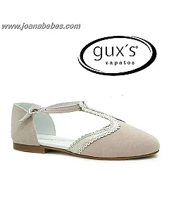 GUXS ZAPATO PIEL ANTE PINK PANTER