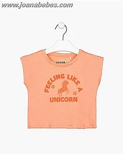 LOSAN CAMISETA SALMON UNICORN