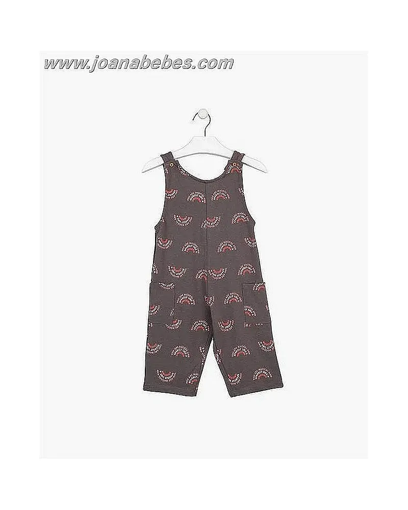 LOSAN MONO TIRANTES ESTAMPADO GRIS