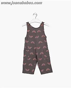 LOSAN MONO TIRANTES ESTAMPADO GRIS