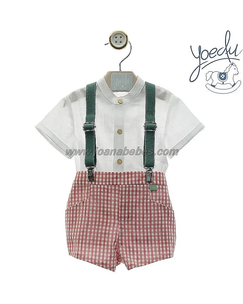 YOEDU CONJUNTO CON TIRANTES FAMILIA JULIA 0255