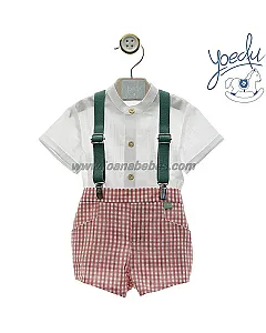 YOEDU CONJUNTO CON TIRANTES FAMILIA JULIA 0255