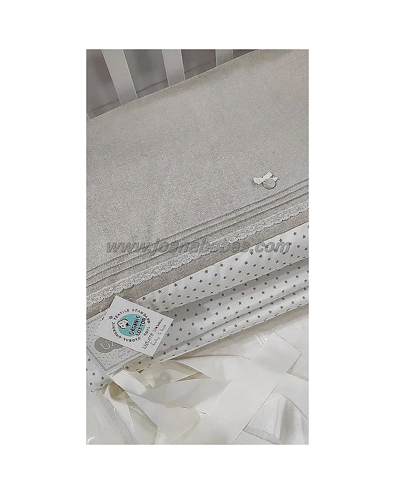 UZTURRE EDREDON Y CHICHONERA LINO PIEDRA