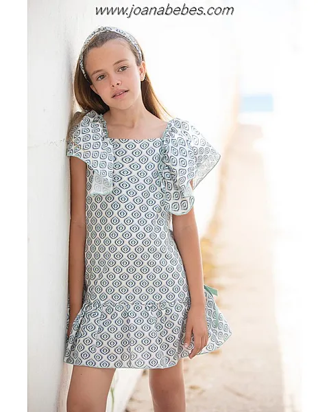 EVECHILDREN VESTIDO COLECCION MINTGREEN 5435VE