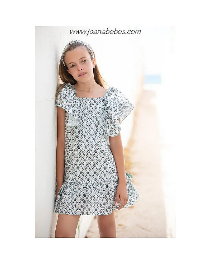 EVECHILDREN VESTIDO COLECCION MINTGREEN 5435VE