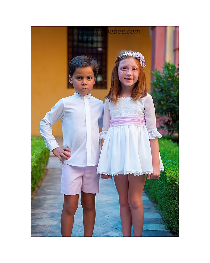 EVA MARTINEZ CONJUNTO NIÑO CEREMONIA DAMARIS