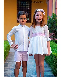 EVA MARTINEZ CONJUNTO NIÑO CEREMONIA DAMARIS