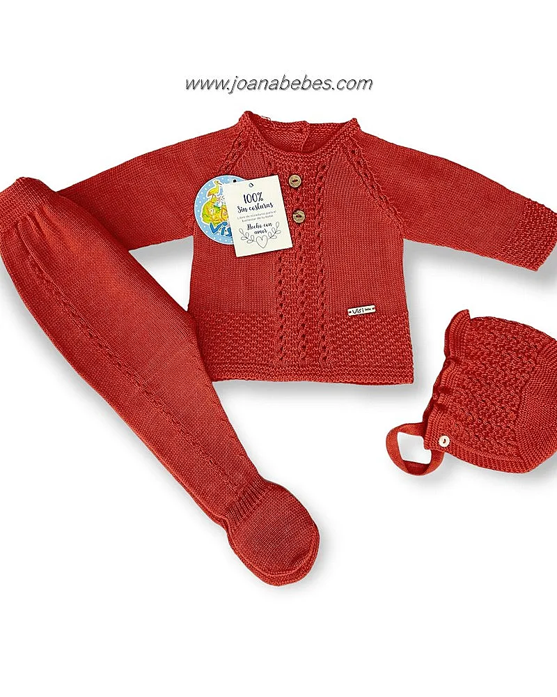 VISI CONJUNTO 3 PIEZAS PIRULETA