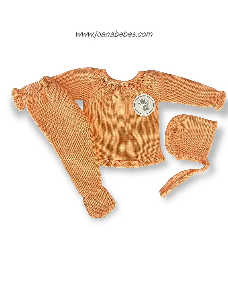 NICO DINGO CONJUNTO ESPIGA MELOCOTON