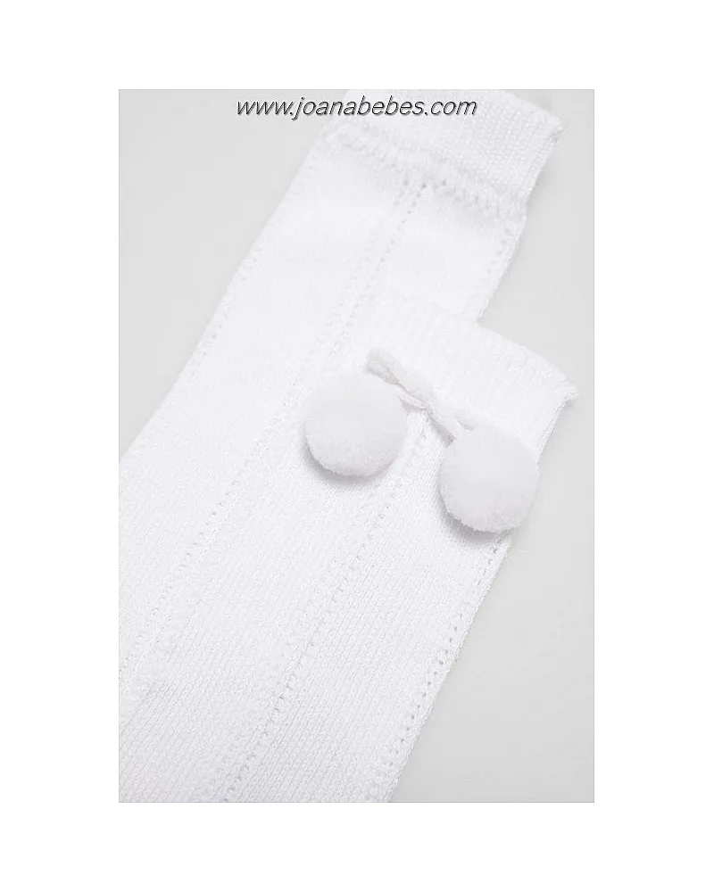 CALCETÍN INFANTIL CALADO LARGO