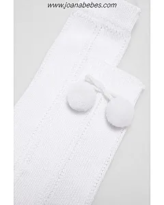 CALCETÍN INFANTIL CALADO LARGO