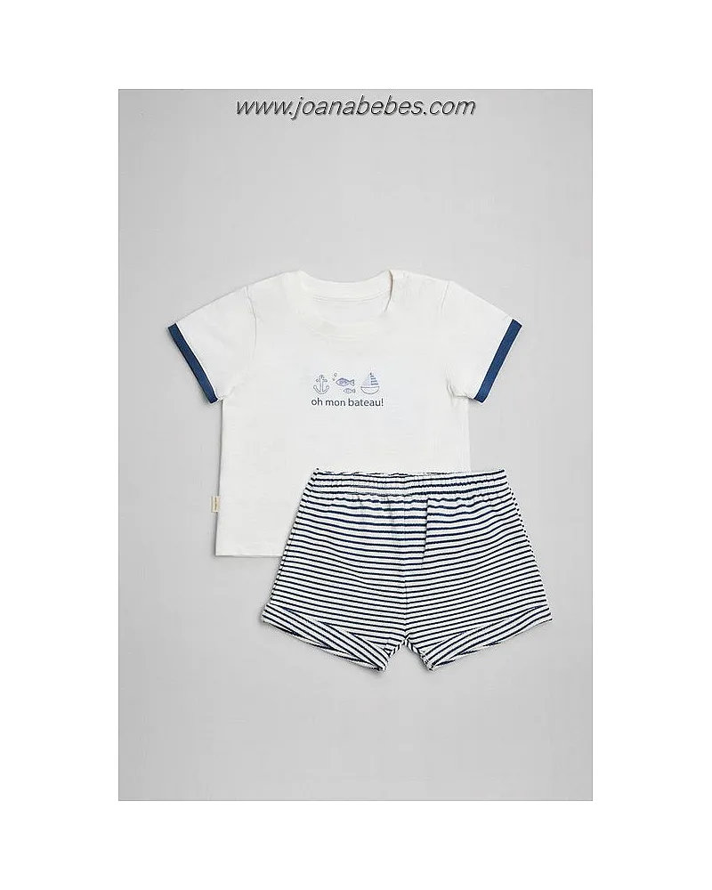 YSABEL MORA CONJUNTO BEBÉ MANGA CORTA