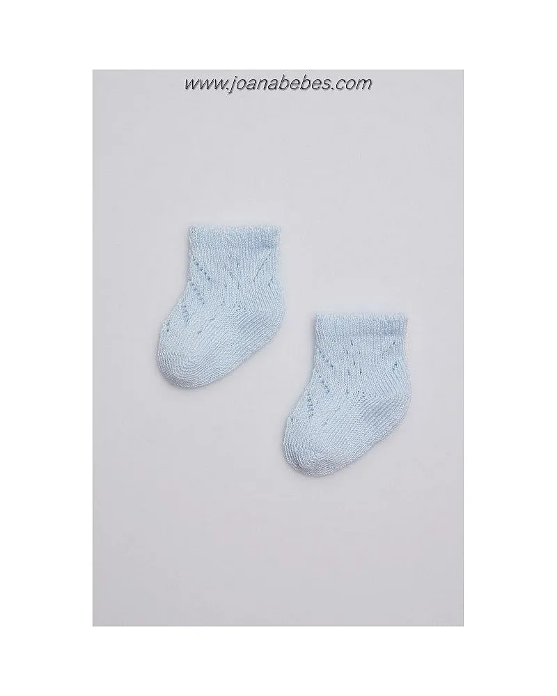 YSABEL MORA CALCETÍN RECIÉN NACIDO CALADO