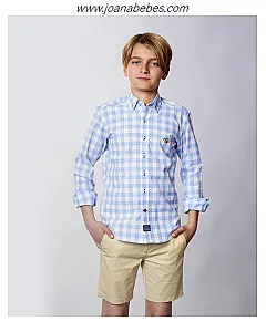 SPAGNOLO CAMISA CUELLO BOTON POPELIN POLO