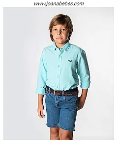 SPAGNOLO CAMISA CUELLO BOTON OXFORD