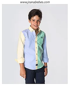 SPAGNOLO CAMISA CUELLO BOTON OXFORD COLORES