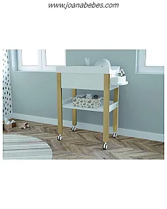 Trama Bañera Vestidor Madera Nona Para Bebés