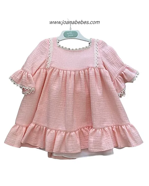 JUELIETAS VESTIDO BAMBULA MANGA FRACESA