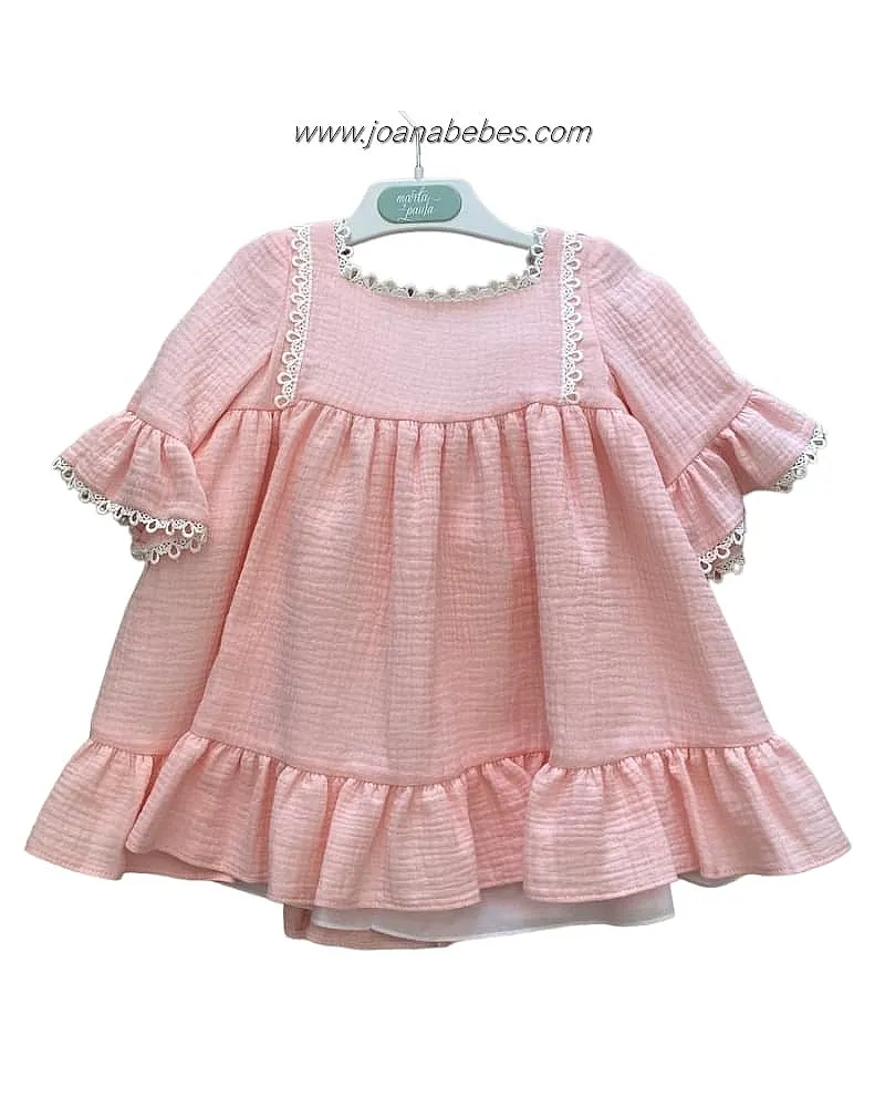 JUELIETAS VESTIDO BAMBULA MANGA FRACESA