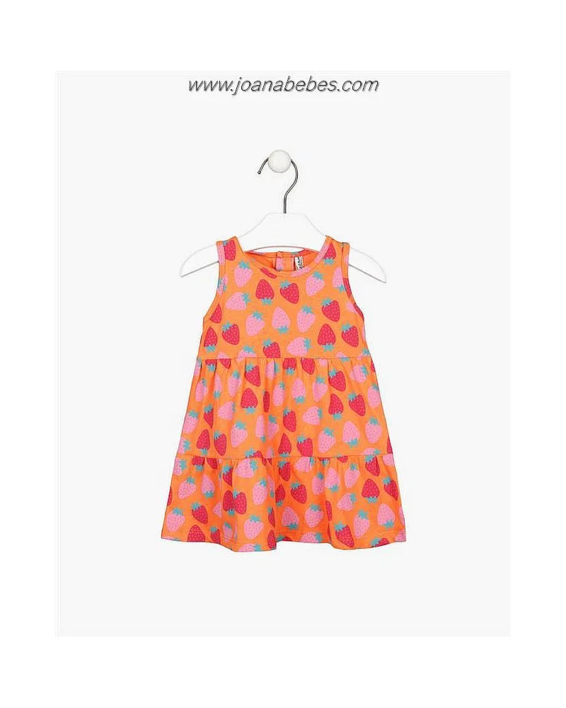 LOSAN VESTIDO ESTAMPADO FRESAS