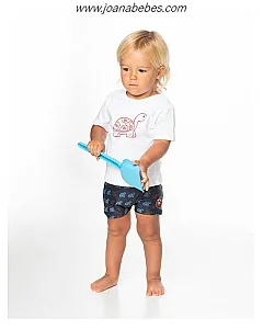 SET CAMISETA BAÑADOR TORTUGAS MARINO