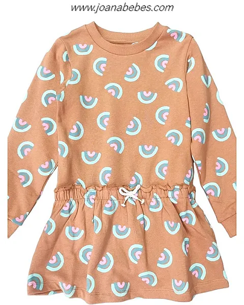 LOSAN VESTIDO ESTAMPADO WONDERLAND