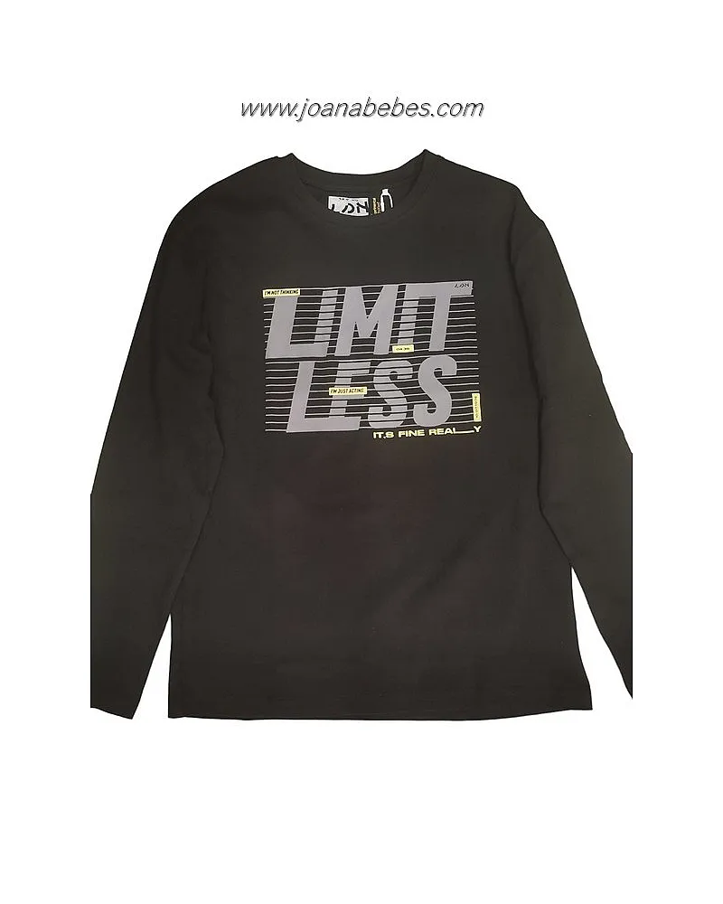 LOSAN CAMISETA M/L NEGRA