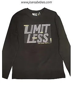 LOSAN CAMISETA M/L NEGRA