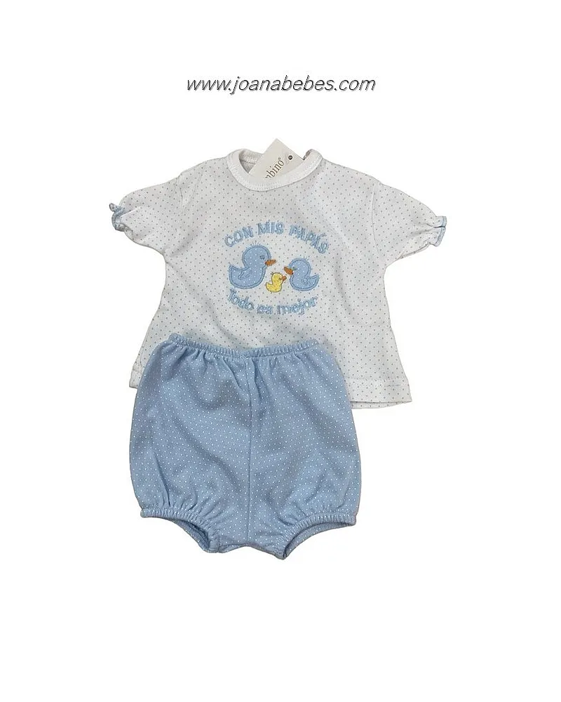 CONJUNTO 2 PIEZAS CON MIS PAPAS TODO ES MEJOR