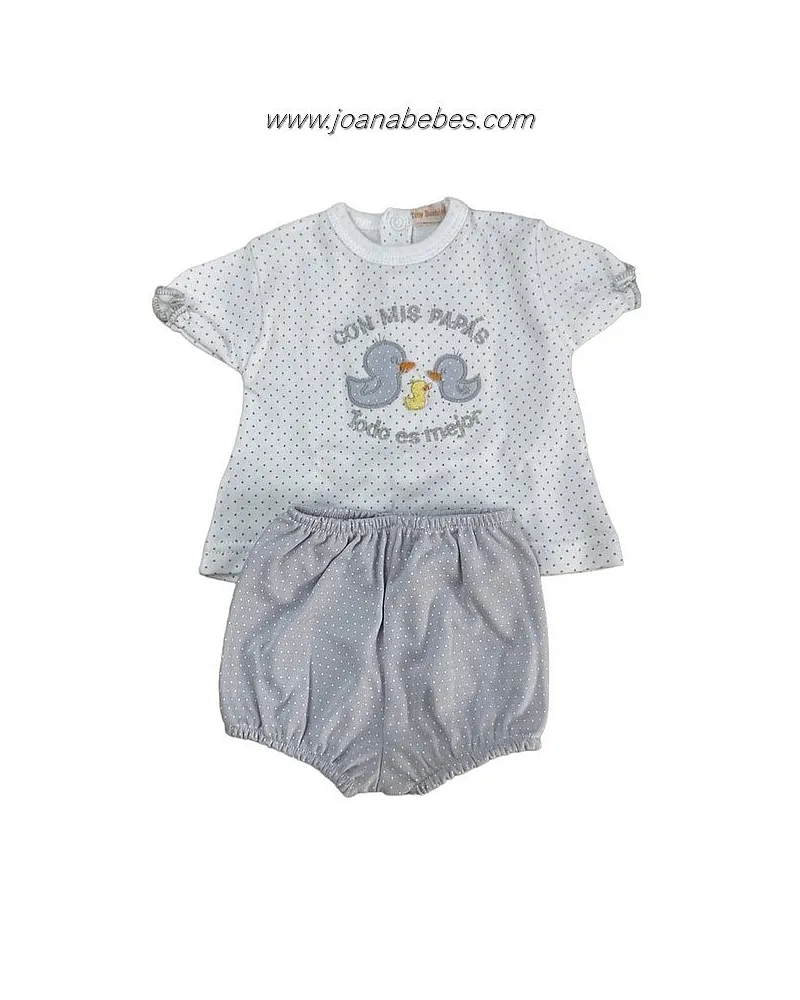 CONJUNTO 2 PIEZAS CON MIS PAPAS TODO ES MEJOR