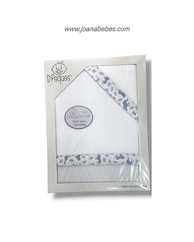 SABANAS CUNA CORALINA ANIMALES AZUL