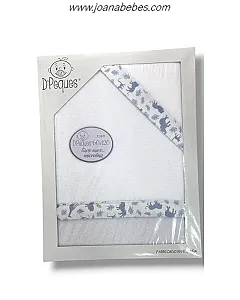 SABANAS CUNA CORALINA ANIMALES AZUL