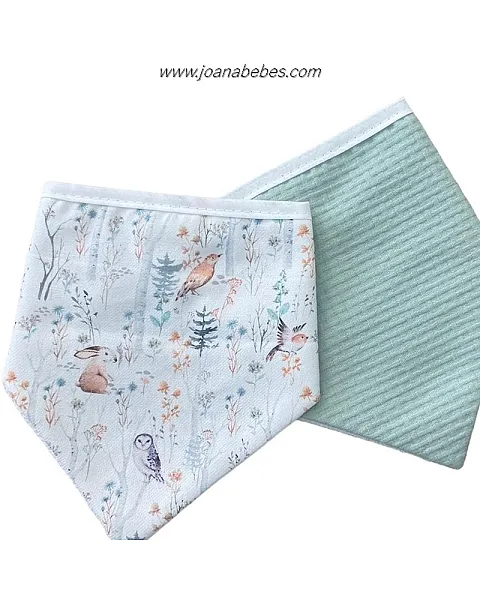 PACK BANDANAS IMPERMEABLES BOSQUE VERDE EMPOLVADO