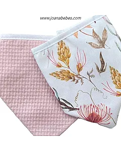 PACK BANDANAS IMPERMEABLES FLORES ROSA