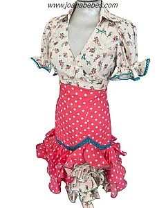 FALDA Y BLUSA ESTAMPADA