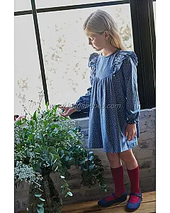 TARTALETA VESTIDO LETICIA CANESU EN PICO AZUL