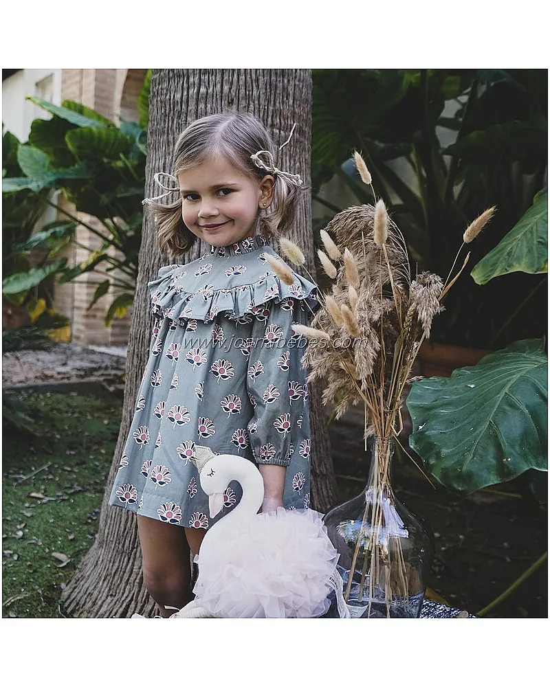 JOSE VARON VESTIDO ESTAMPADO