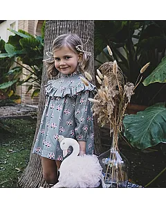 JOSE VARON VESTIDO ESTAMPADO