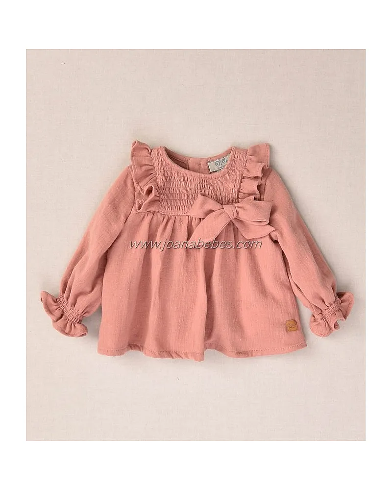 JOSE VARON VESTIDO BLUSA GASA