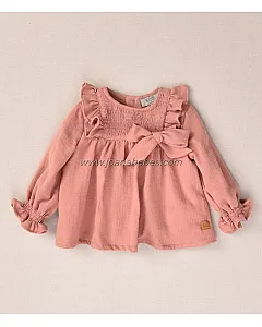 JOSE VARON VESTIDO BLUSA GASA